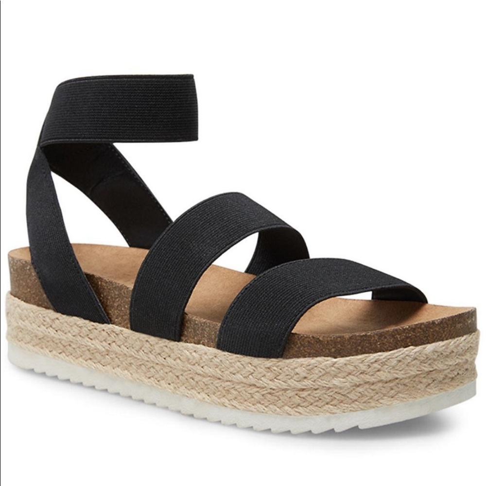 Black Platform Sandals